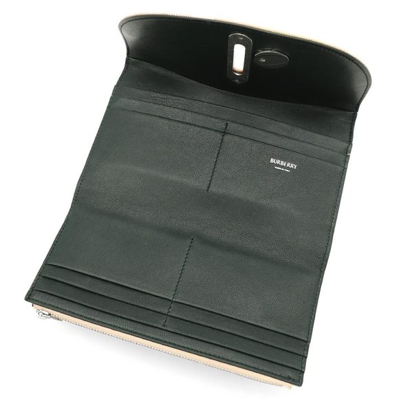 Burberry Long Wallet Rocking Horse Check Peach Pink LS - Picture 4 of 5